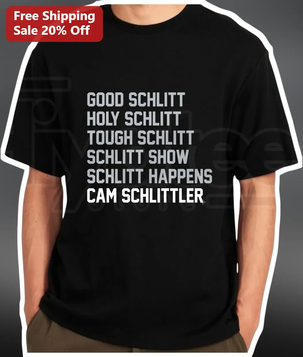 Good Schlitt Holy Schlitt Tough Schlitt Tee Cam Baseball Fan Gift