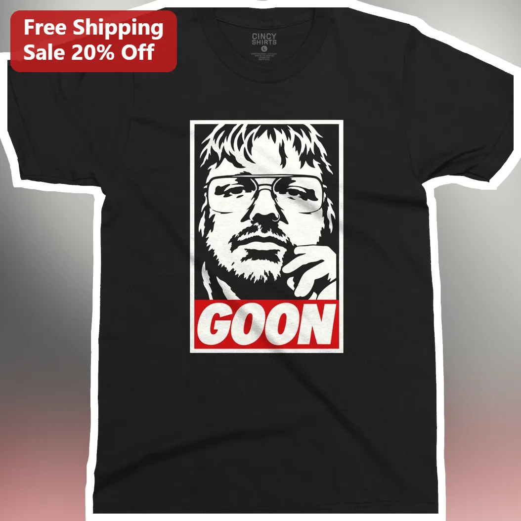 Goon Tee Doug Walker Nostalgia Critic Retro Propaganda Graphic Shirt