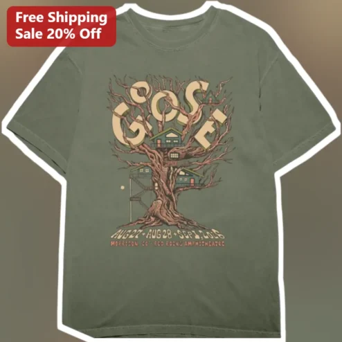 Gospel August 27 Red Rocks Amphitheatre Tee Morrison CO Vintage Christian Concert Shirt