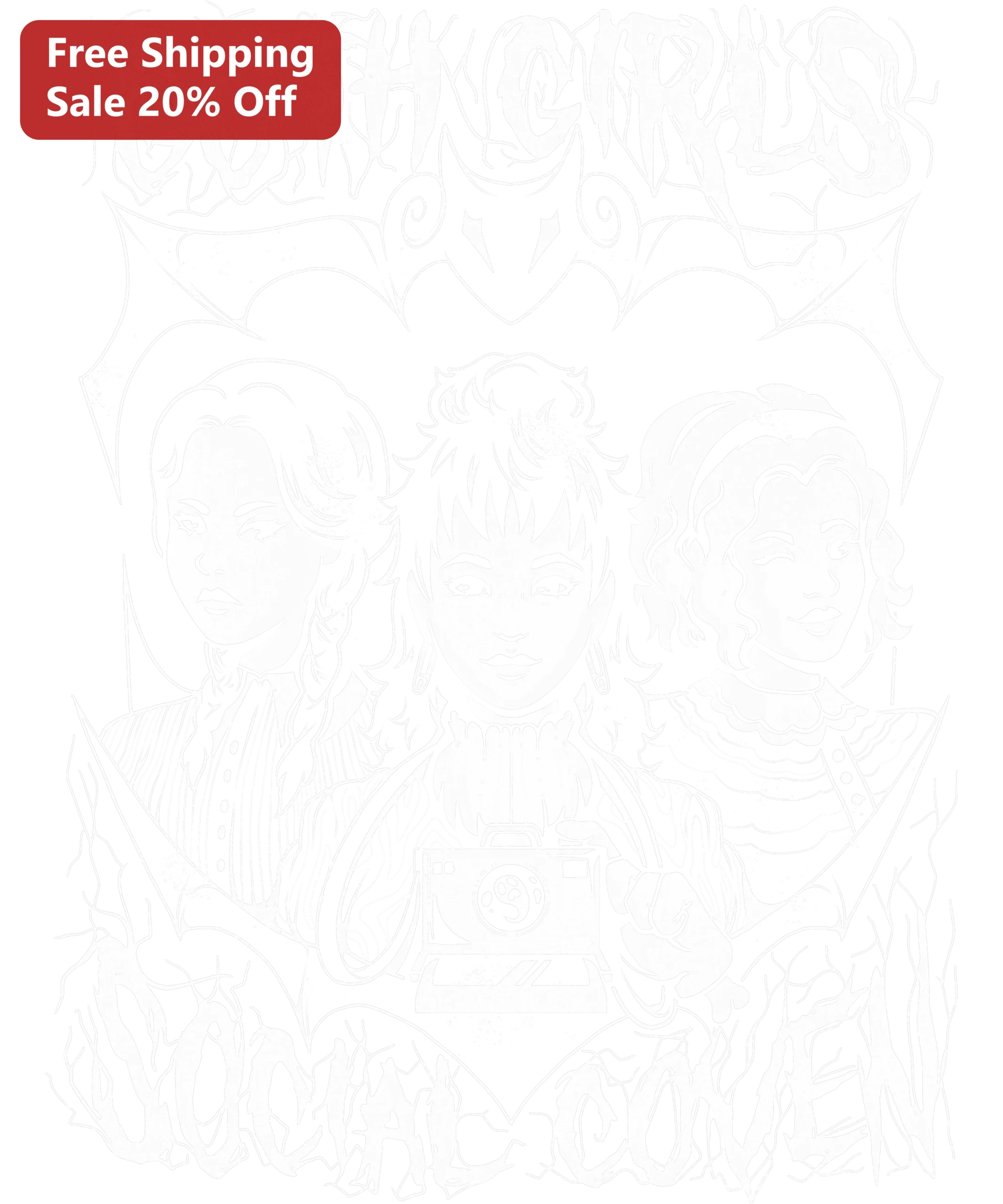 Goth Girls Tee Dark Aesthetic Victorian Gothic Art Graphic T-Shirt for Women Halloween Gift