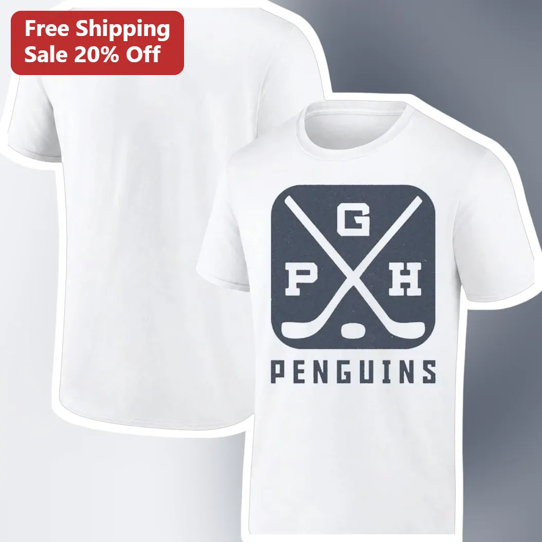 GPH Penguins Vintage Hockey Fan Tee Penguins Shirt Unisex