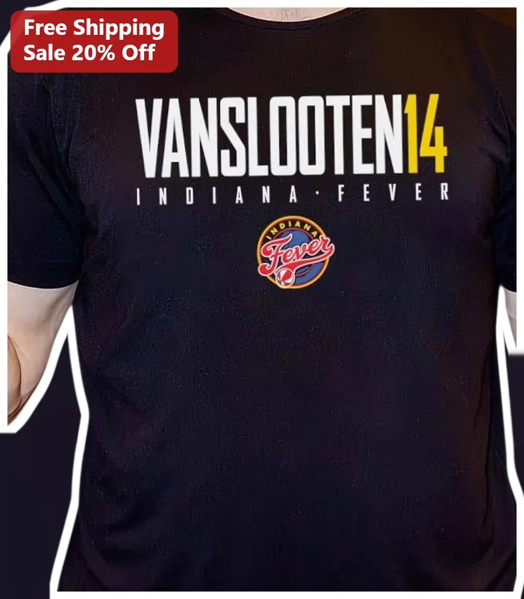 Grace VanSlooten Indiana Fever Tee WNBA Fan Apparel