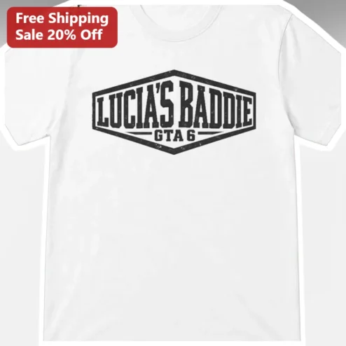 GTA 6 Lucia Baddie Tee Graphic Shirt for Gamers
