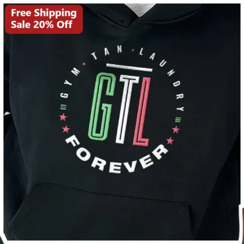 Gym Tan Laundry Forever Hoodie Funny Gym Humor Sweatshirt Fitness Gift