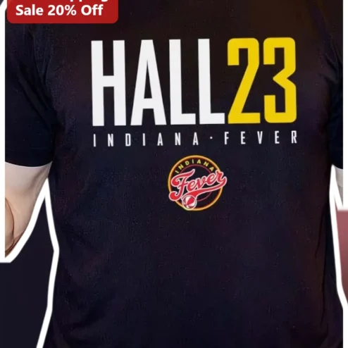 Hall 23 Indiana Fever Tee Aliyah Boston WNBA Basketball Fan Shirt