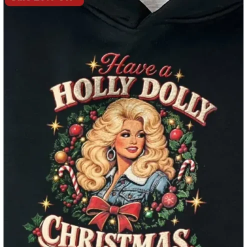 Have a Holly Dolly Christmas Tee Dolly Parton Country Music Holiday Gift