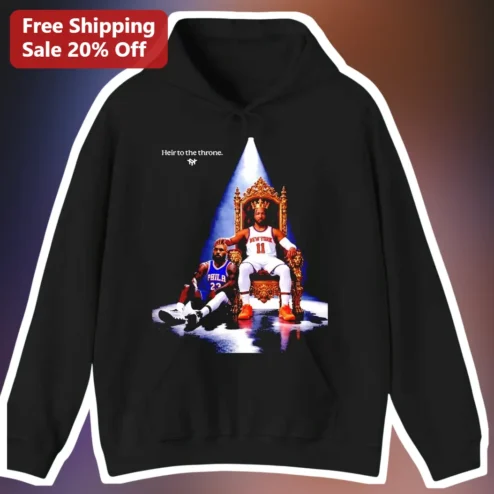 Heir to the Throne Jalen Brunson LeBron James Hoodie