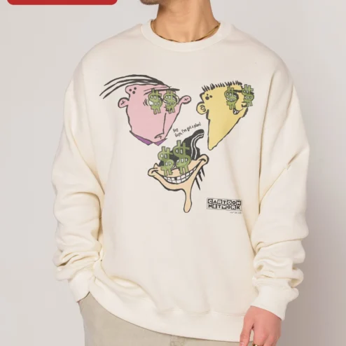 Hey Guys I've Got a Plan Powerpuff Girls Sweatshirt Retro Cartoon Network Merch