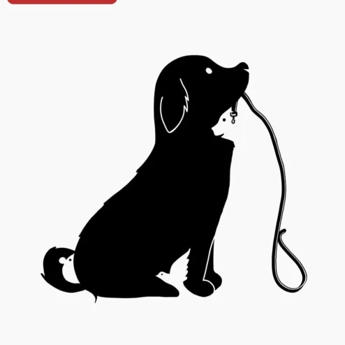 Hidden Animals Dog Silhouette Tee Negative Space Cat Bird Squirrel Graphic Shirt for Pet Lovers