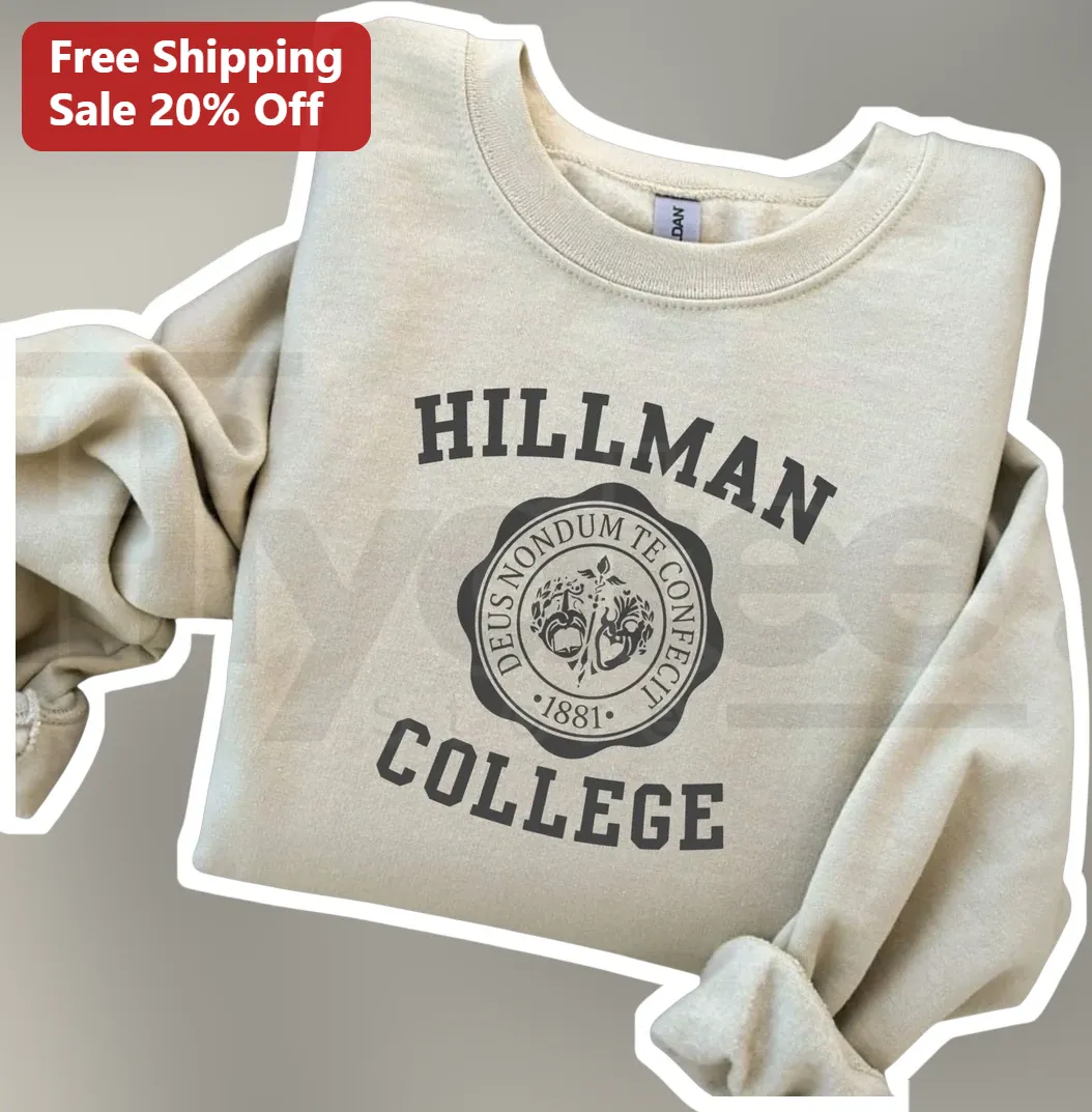 Hillman College Vintage Collegiate Sweatshirt A Different World Crewneck