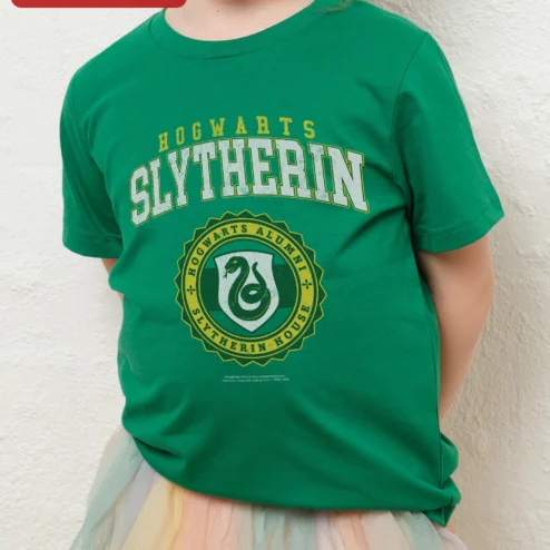Hogwarts Slytherin Alumni House Tee Harry Potter Fan Gift