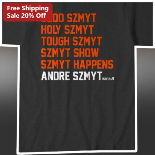 Holy Szmyt Andre Szmyt Cleveland Browns Kicker Graphic Tee NFL Fan Gear