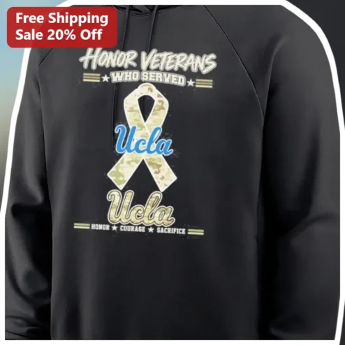 Honor Veterans Who Served Courage Sacrifice Hoodie