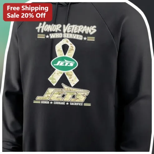 Honor Veterans Who Served Jets Courage Sacrifice Hoodie
