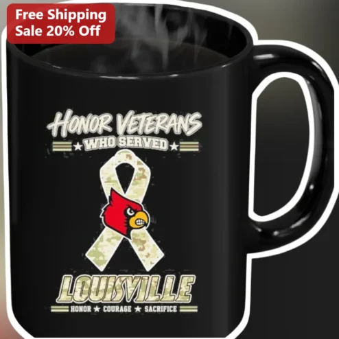 Honor Veterans Who Served Louisville Mug Honor Courage Sacrifice Gift
