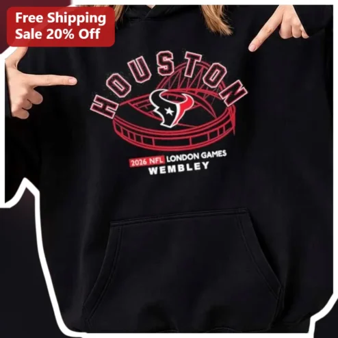 Houston 2026 NFL London Games Wembley Hoodie