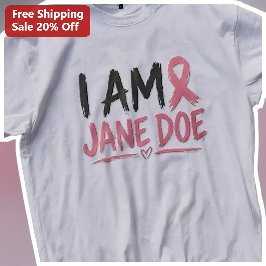 I Am Jane Doe Documentary Awareness Solidarity Tee Breast Cancer Survivor Support Gift