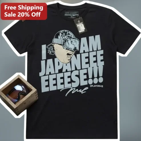 I Am Japanese Cheese Meme Tee Munenori Kawasaki Baseball Funny Graphic Shirt