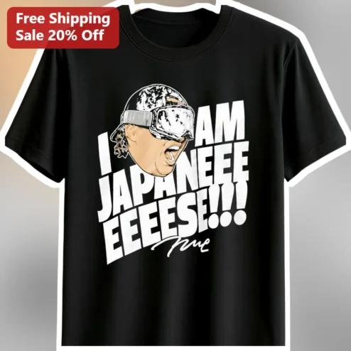 I Am Japanese Meme Tee Munetaka Murakami White Sox Viral Graphic Shirt