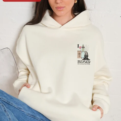 I BDSM Bible Discussion Study Meetings Hoodie