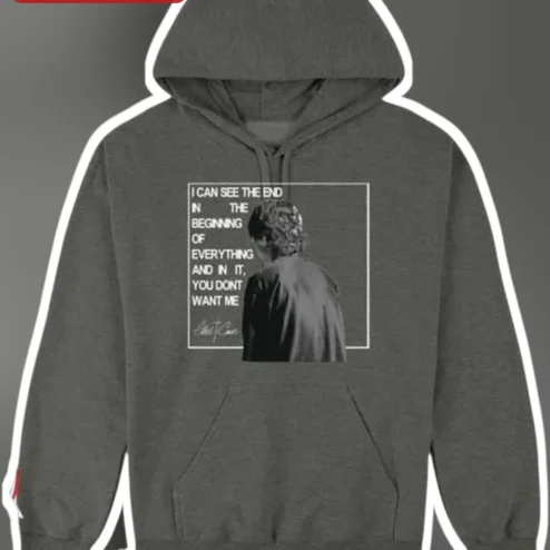 I Can See The End In The Beginning Of Everything And In It You Dont Want Me Bill Kaulitz Hoodie