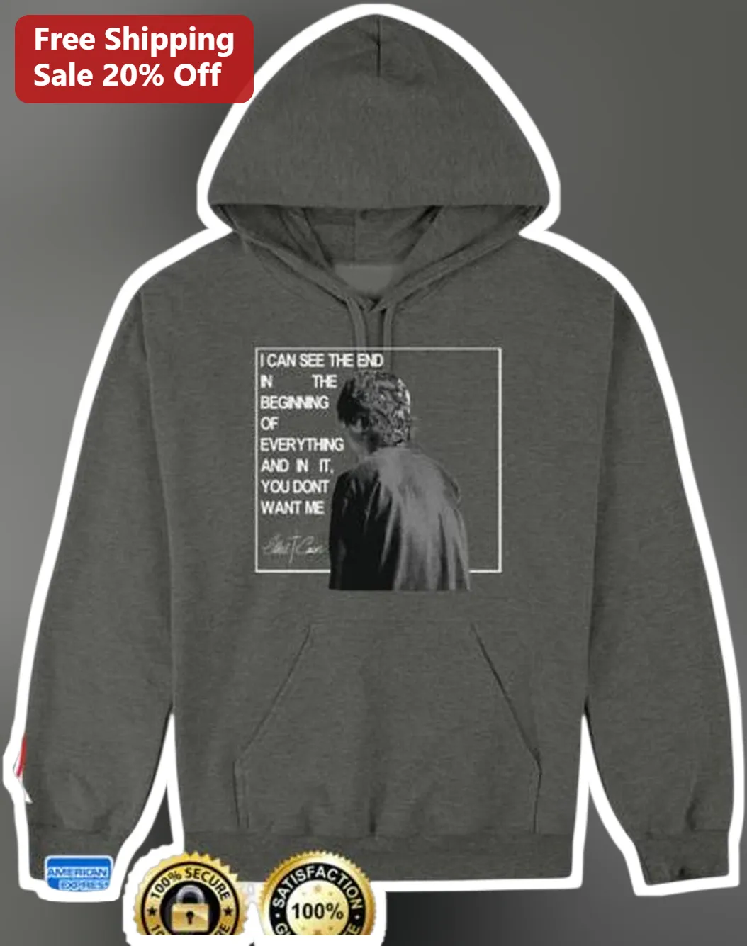 I Can See The End In The Beginning Of Everything And In It You Dont Want Me Bill Kaulitz Hoodie