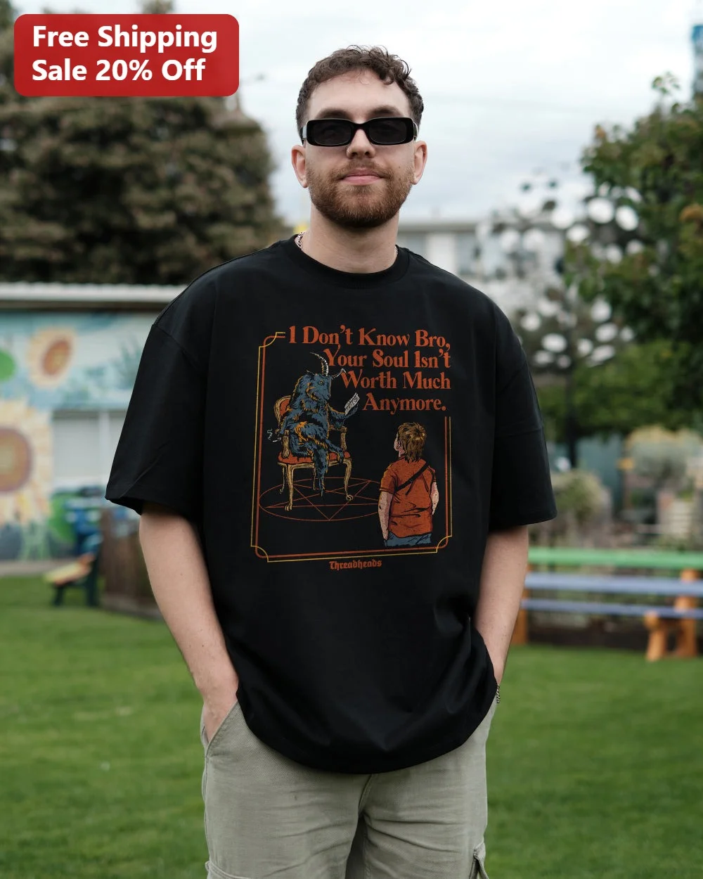 I Don't Know Bro Your Soul Isn't Worth Much Anymore Funny Dark Humor Meme Tee