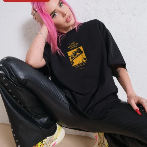 I Exist Without My Consent Tee Existence 0/10 Would Not Recommend Dark Humor Graphic Shirt