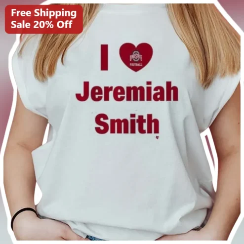 I Heart Ohio State Football Tee Buckeyes Game Day Shirt for Women Men
