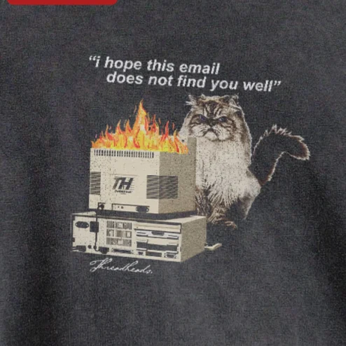 I Hope This Email Does Not Find You Well Tee Funny Office Humor Graphic Shirt for Coworkers