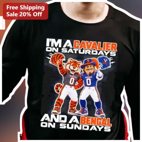 I'M A CAVALIER ON SATURDAYS AND A BENGAL ON SUNDAYS Tee