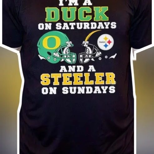 I'M A DUCK ON SATURDAYS AND A STEELER ON SUNDAYS Tee