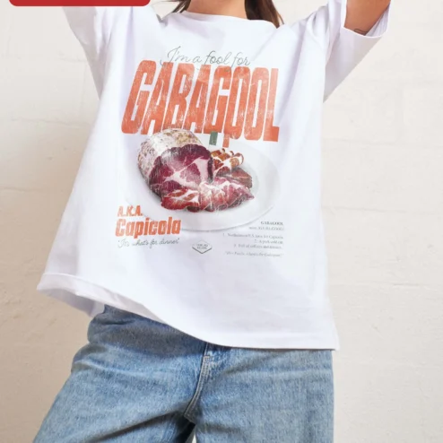 I'm a Fool for GABAGOOL A.K.A. Capicola It's What's for Dinner Tee Italian American Humor Sopranos Gift