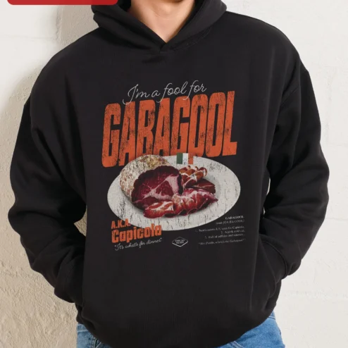 I'm a Fool for Gabagool Capicola Hoodie Funny Italian American Foodie Gift