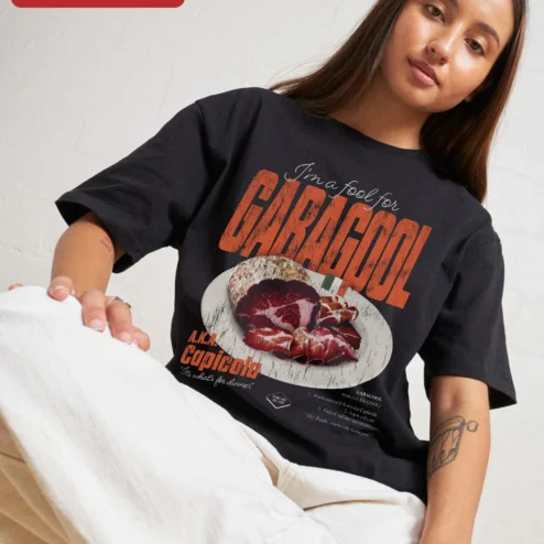 I'm A Fool For Gabagool Capicola It's What's For Dinner Tee Italian American Humor Gift