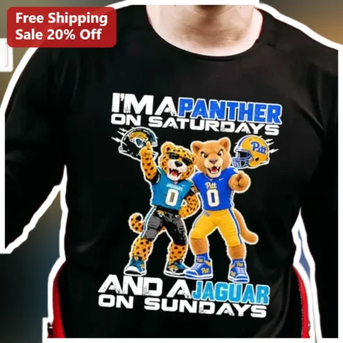 I'm A Panther On Saturdays And A Jaguar On Sundays Long Sleeve Tee