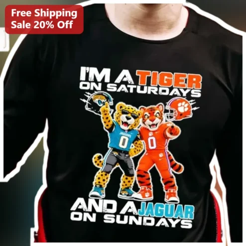 I'm A Tiger On Saturdays And A Jaguar On Sundays Long Sleeve Shirt
