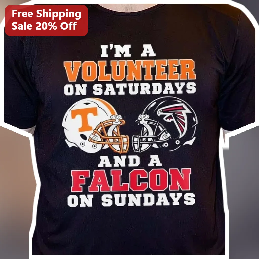 I'M A VOLUNTEER ON SATURDAYS AND A FALCON ON SUNDAYS Tee