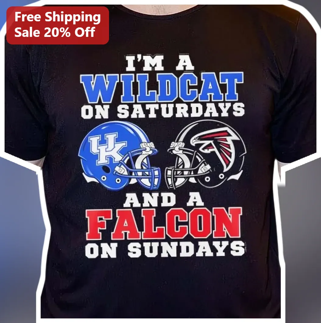 I'M A WILDCAT ON SATURDAYS AND A FALCON ON SUNDAYS Tee