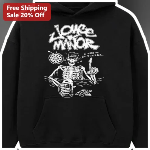 I Used To Go To This Bar Funny Skeleton Hoodie Personalized Custom Name Gift