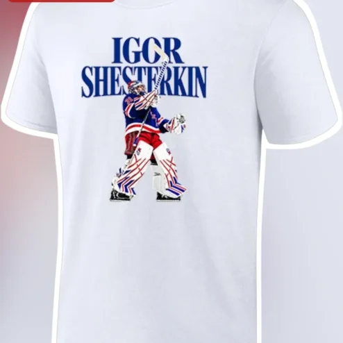 Igor Shesterkin New York Rangers Goalie Graphic Tee Unisex NHL Hockey Fan Shirt