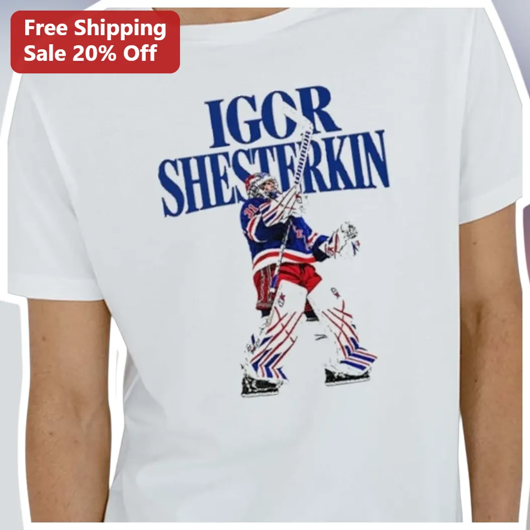 Igor Shesterkin Tee New York Rangers Goalie Hockey Fan Shirt