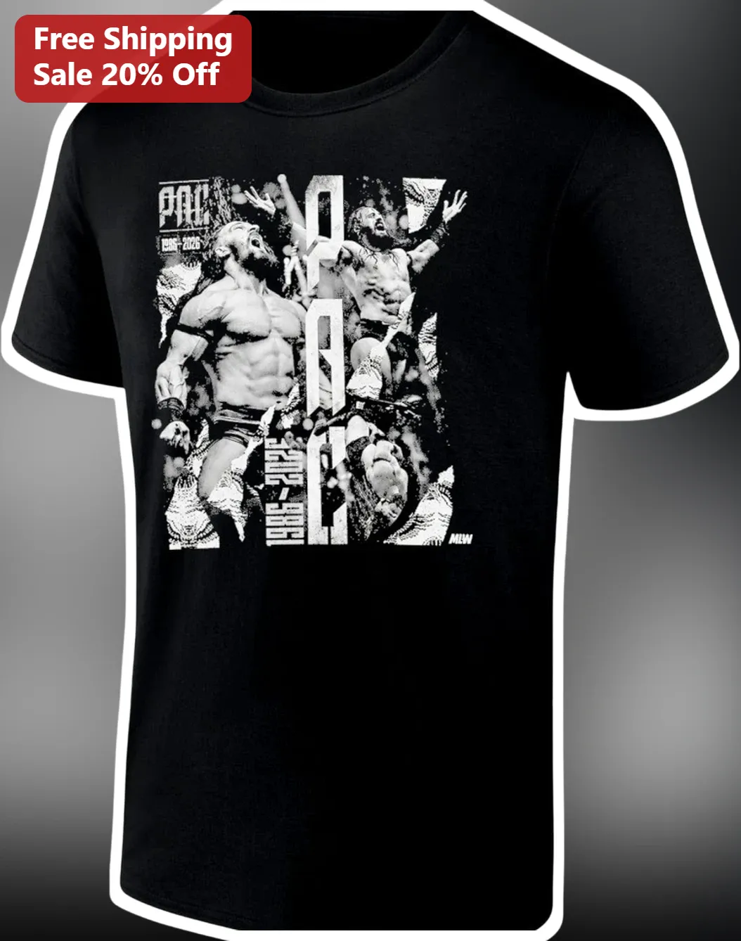 In Memory of Pac Neville Benjamin Satterley 1986-2026 Graphic Tee