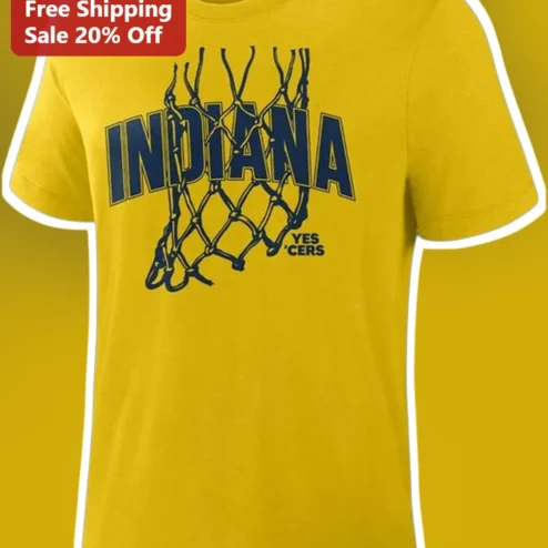 Indiana Pacers Yes 'Cers Tee Basketball Fan Apparel