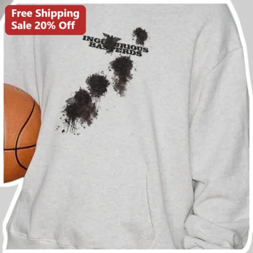 Inglourious Basterds Sweatshirt Vintage Tarantino Movie Fan Gift Unisex Cotton Pullover