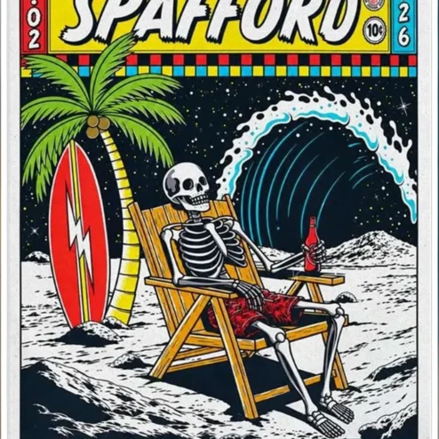 Interstellar Exploration The Belly Up Tavern Solana Beach Vintage Concert Poster