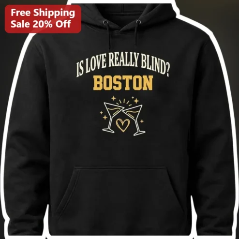 Is Love Really Blind Hoodie Funny Relationship Psychology Gift for Bachelorette Party Squad