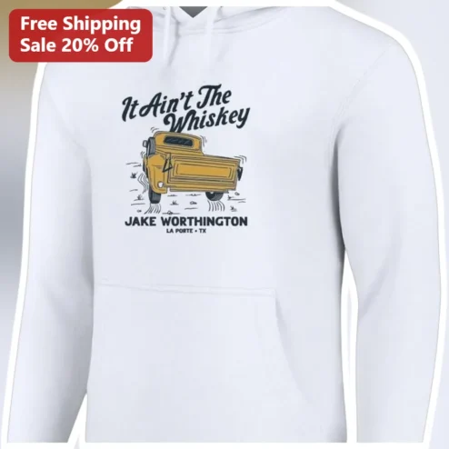 It Ain't The Whiskey Hoodie Country Music Vintage Pickup Truck Graphic Sweatshirt for Men Women Gift