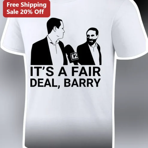 It's A Fair Deal Barry Tee Snatch Movie Quote Graphic Shirt for Men Women
