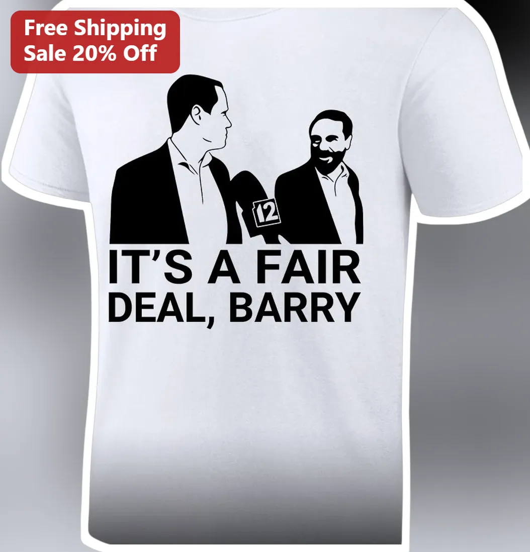 It's A Fair Deal Barry Tee Snatch Movie Quote Graphic Shirt for Men Women
